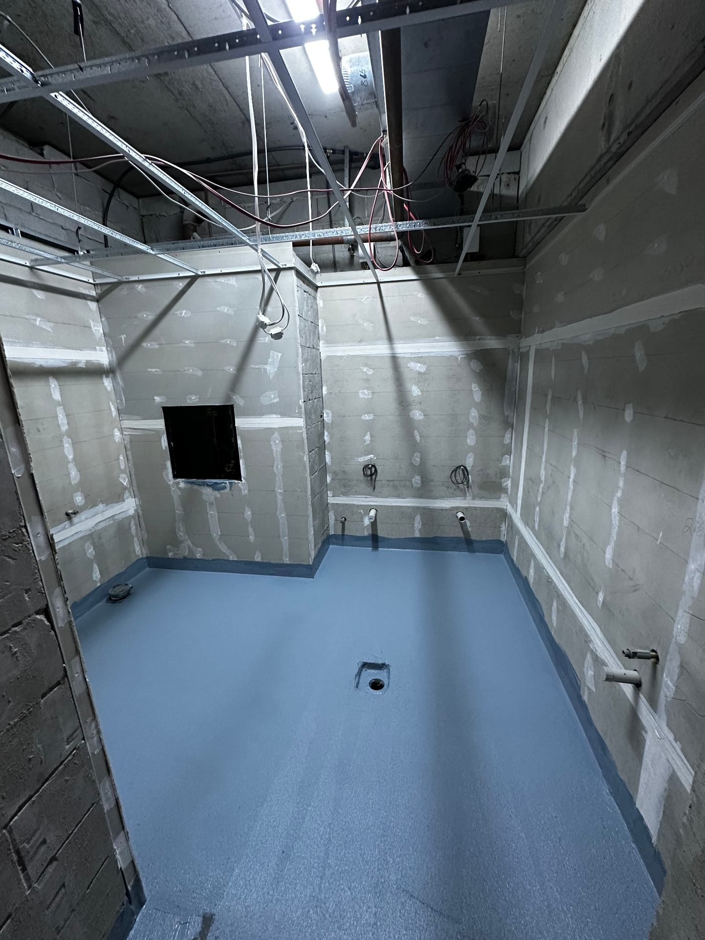 Wet Area Waterproofing, Stage 1